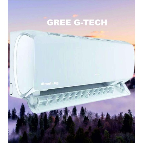 Инверторен климатик Gree GWH12AEC-K6DNA1A-I/GWH12AEC-K6DNA1A-O G-TECH, WiFi, 12 000 BTU, Клас A+++