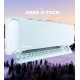 Инверторен климатик Gree GWH12AEC-K6DNA1A-I/GWH12AEC-K6DNA1A-O G-TECH, WiFi, 12 000 BTU, Клас A+++